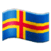 🇦🇽 flag: Åland Islands display on Samsung